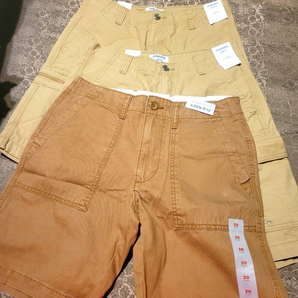 NWT Lot of 3, Men's Shorts